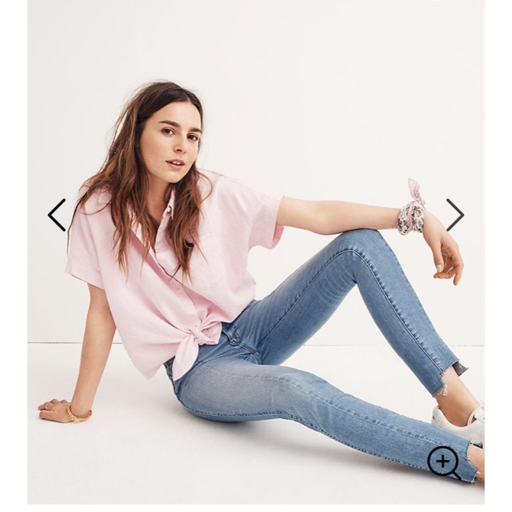 Madewell size 31 9" High-Rise Skinny Jeans